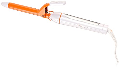 Brazilian Heat BBH3101 Brazilian Heat Tourmaline Ceramic Spring Curling Iron, 0.75 Inch