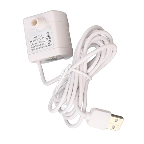 Bomba de fuente de agua para gatos con conexión USB miniatura 6