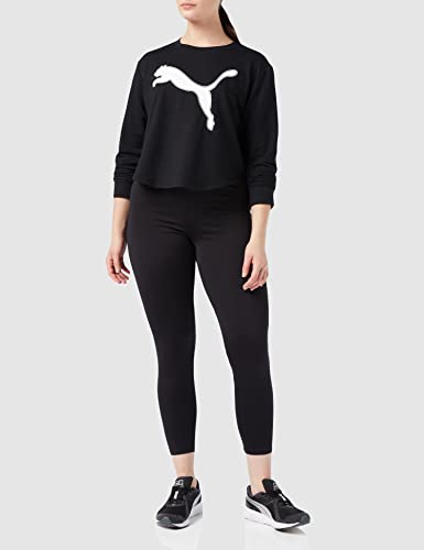 Puma Modern Sports Crew, Felpa Donna, Black, L