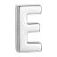 Silver Tone-Initial E