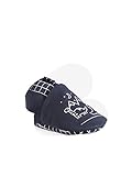 Baby Krabbelschuhe aus Stoff Vertbaudet Baby Krabbelschuhe aus Stoff Marine 74
