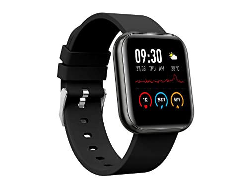 Image of Helix Metalfit SPO2 smartwatch with Full Metal Body and Touch to Wake Feature, HRM, Sleep & Activity Tracker