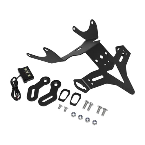 Support plaque d'immatriculation CB650R CBR650R Hornet 2021-2025 avec feu LED