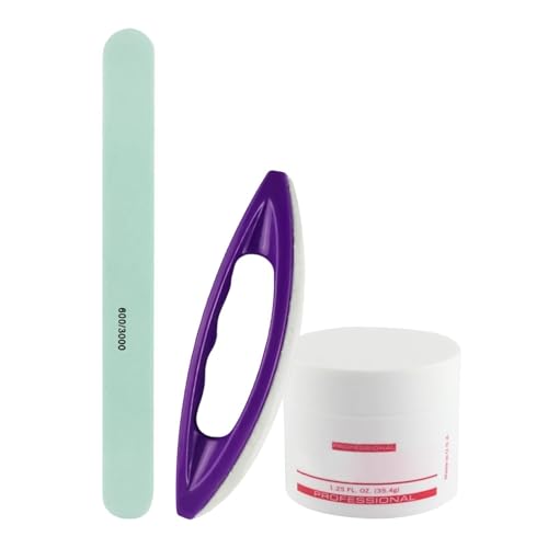 Pulidor de uñas - Herramienta de amoladora de brillo, kit de pulido de uñas, herramienta de juego de manicura para salón en casa | Juego de pedicure para el cuidado de la cutícula de 35,4 g, uso domés