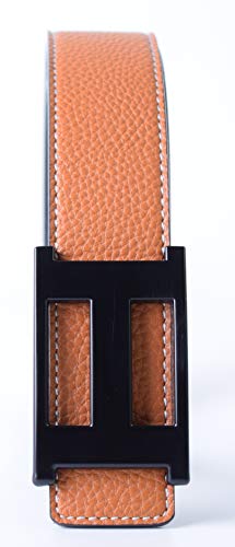 Dinamit Jeans Unisex Genuine Leather Casual Dress Belt with Buckle and Reversible Strap (Available in 2 Sizes)3