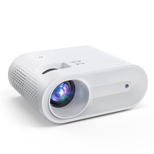 Projector with WiFi and Bluetooth, 5G WiFi Native 1080P 9500L YOWHICK Outdoor Projector 4K Support, Mini Portable Movie Projector, for HDMI, VGA, USB, Laptop (Mini projector)