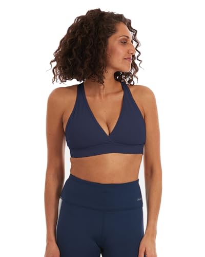 Image of Handful The FaV Bra, Medium Support Sports Bra, Pockets, Removable Pads, Deep Plunge Neck Line