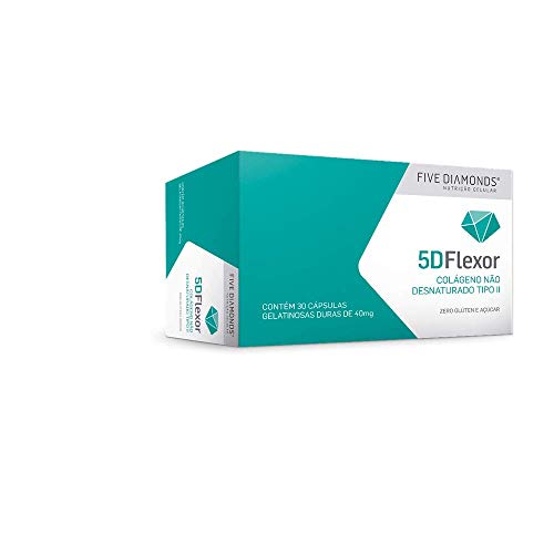 Colágeno Tipo II Premium + Magnésio + Cúrcuma 60 cápsulas - Five Diamonds