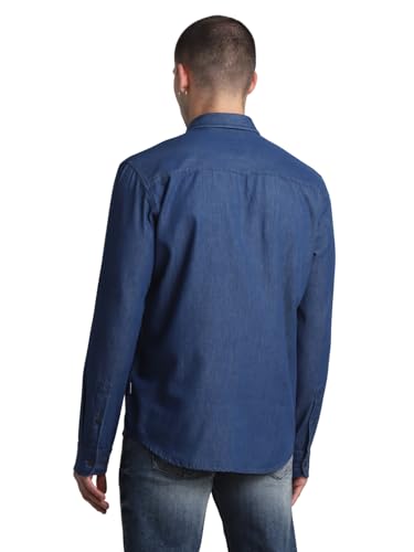 Image of Jack & Jones Men's Cotton Solid Regular Fit Shirt