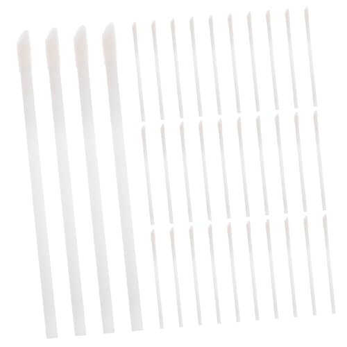 TOVINANNA Lip Makeup Brush Set 50pcs Disposable Lip Brushes Lipstick Applicators Lipgloss Wands Solid Bristles Travel Size