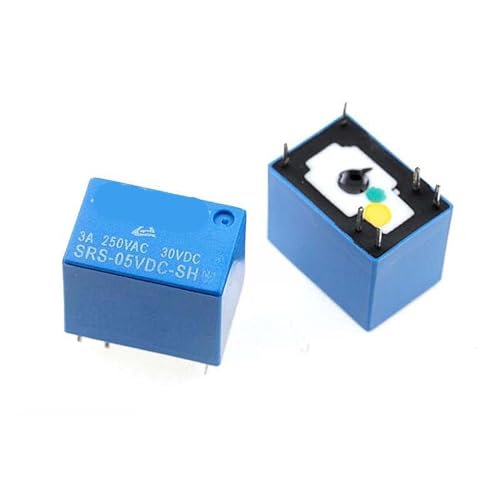 Relé de conversión SRS-12VDC-SL de 6 pines para sustitución y mantenimiento electrónico 3