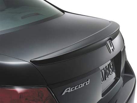 Accord Sedan 2008-12 Lip Spoiler Painted NH737M Polished Metal Metallic