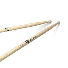 Made from Japanese Shira Kashi Oak with lacquered finish Oval shape wood tip X-Large (16mm) diameter, 406mm length Pitch (tone) matched and weight matched Made in USA by Pro Mark, Texas