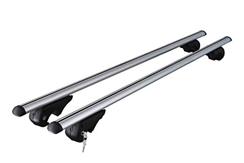 Barres de toit VDP Rio 135 avec support ski pour BMW X3 E83