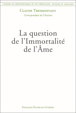 Télécharger La question de l'Immortalite de l'Ame PDF Ebook En Ligne