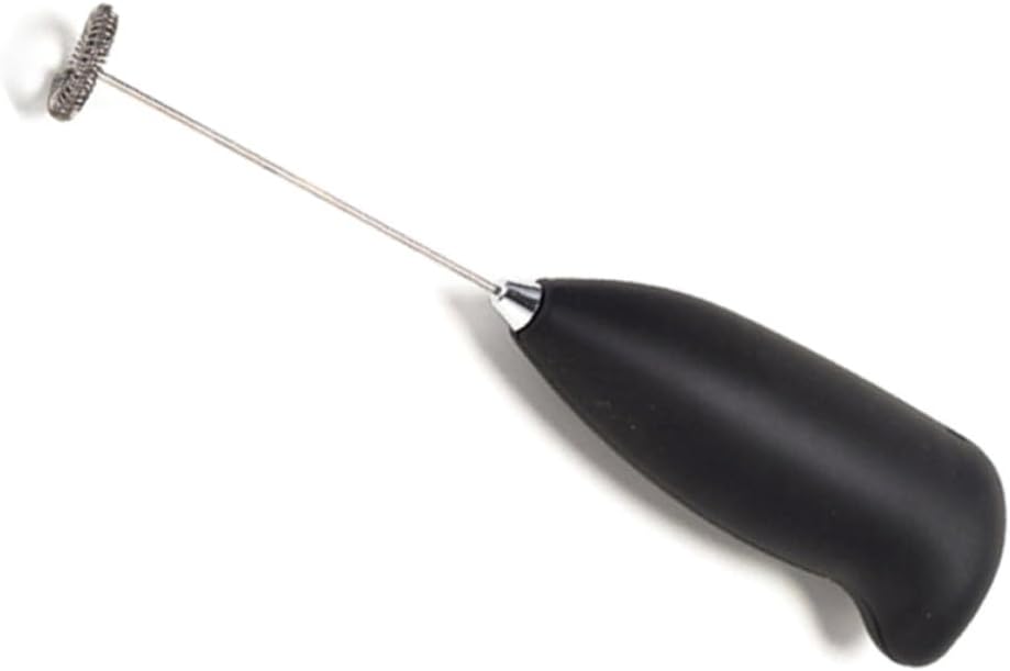 Electric Milk Frother Battery Operated Mixer Handheld Stainless Steel