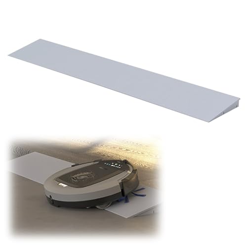 JINGJIAOPLSD Rampas para Silla de Ruedas Rampa Escalon para Robot de Limpieza de 1 a 6 cm de Alto para Baños, Aceras, Apta para Uso Interior(Gray,100x6x1cm)