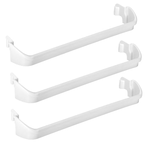 2026 UPGRADED 240534901 x2 & 240534701 x1 Refrigerator Door Shelf Rack Bar Compatible with Frigidaire Kenmore Door Shelf Rack Bar Rail Replaces AP3214631 PS734936 AP3214630 PS734935 EA734935 948954