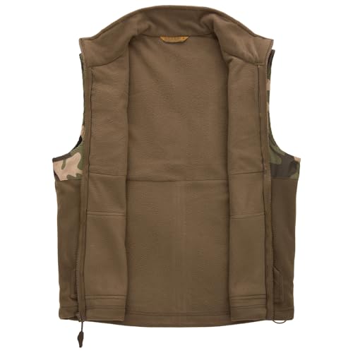 Drake Waterfowl Men's MST Eqwader Insulated Fleece-Lined Waterproof Windproof Breathable Adjustable Outdoor Hunting Zip Vest3