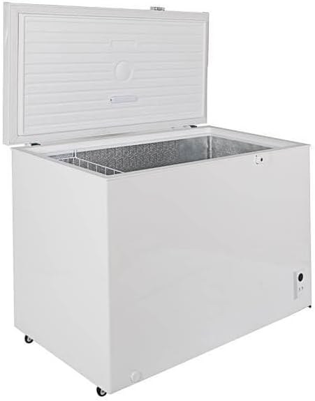 （22:30時点） MAXZEN 冷凍庫 冷凍冷蔵庫 家庭用 299L ノンフロン チェストフリーザー 上開き フリーザー ストッカー 冷凍 スリム 保存 ストック キッチン家電 鍵付き バスケット付 大容量 収納 ホワイト JF299ML01WH セカンド冷凍庫 マクスゼン