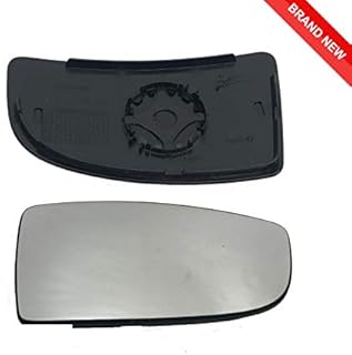 Transit Parts Transit MK8 Lower Door Wing Mirror Glass 2014 On Driver Right + Back Plate