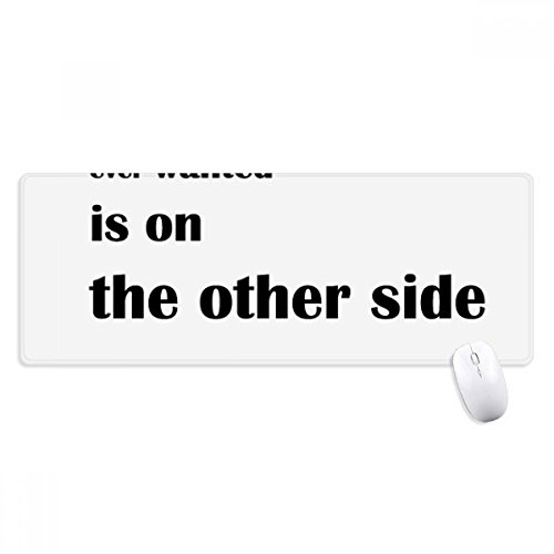 ジョージ・addairによって恐怖についてのインスピレーションを与える引用 ノンスリップゴムパッドのゲームマウスパッドプレゼント