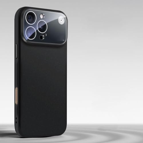 Coque silicone liquide iPhone 13 noir antidérapante protection objectif intégrale