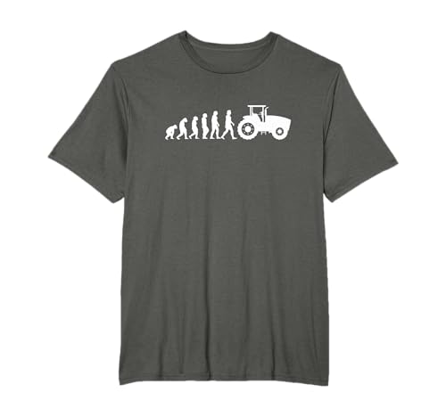 Cadeau d'amant de tracteur Evolution du tracteur T-Shirt