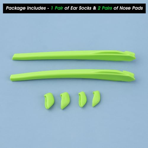 Image of Acefrog Replacement Earsocks Nose Piece Rubber Kits for Oakley Flak 2.0 /Flak 2.0 XL /Flak 2.0 Asian Fit Sunglasses