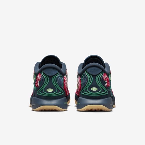 Lebron XXI Premium Basketball Shoes (FV7275-400, Armory Navy/Malachite/Spring Green) Size 11 6