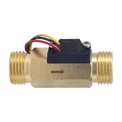Sensor de flujo de agua para sistemas de riego y control de calentadores domésticos