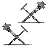 TRQ Front Manual Window Regulator Set Compatible with 1986-1995 Suzuki Samurai