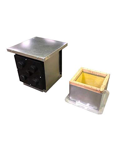Thybar Dual-Sided TCC-5 Pipe Penetration System with Curb