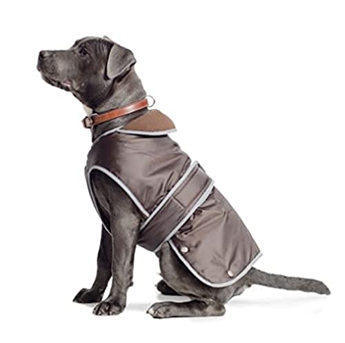 Ancol Stormguard Dog Coat Chocolate Size Sml of Med 35cm lengte of past 42-58 cm omtrek