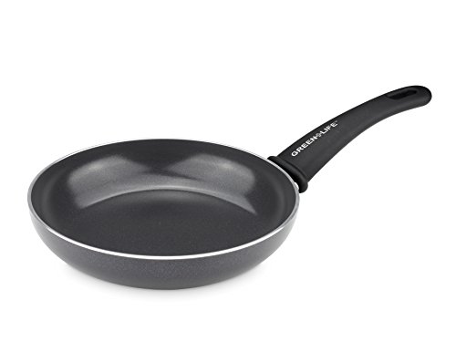 GreenLife CW002044-002 Healthy Nonstick Dishwasher Oven Safe Sta Soft Grip Diamond Reinforced 8"