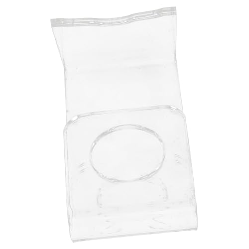 IWOWHERO Display Stand Trimmer Show Rack Razor Holder for Bathroom Razor Holders for Table Shave Stand Table Razor Holder Table Razor Display Holder Acrylic Shaving Frame Electric