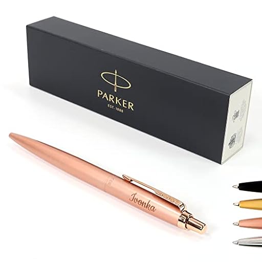 Bolígrafo Parker Jotter XL Monochrome personalizado + caja de regalo | Diseñe un regalo realmente único | Grabado con láser - oro rosa | Ya disponible en tu tienda friki favorita! En mundofriki.es!