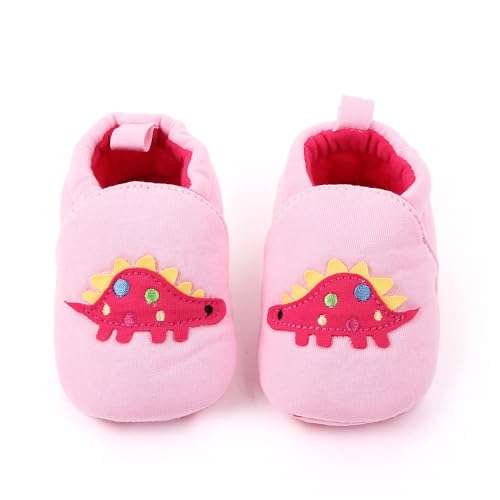 Newborn Infant Baby Boys Girls Cute Slipper Soft Non Skid Sole Slip On House Indoor Sock Shoes3