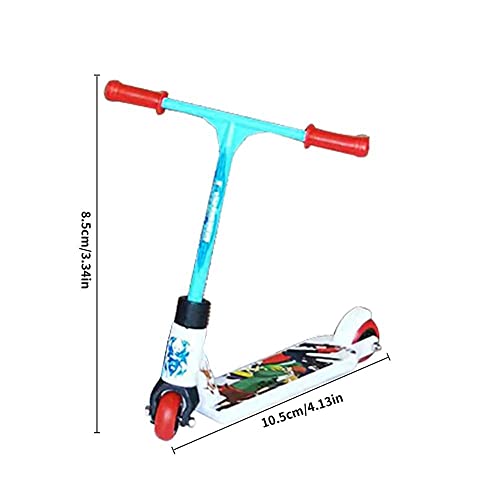 Weisha Finger Scooter 1Pc Mini Finger Scooter Two Wheel Scooter Children's Finger Training Toys Mini Finger Skateboards Finger Toys(Red Random 1Pc) #TOP6