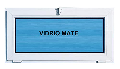 Ventana pvc 1000x500 Abatible Golpete Climalit Mate