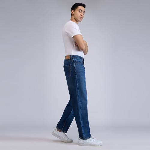Image of Pepe Jeans Men's Jeans | Mid Rise | Relaxed Fit