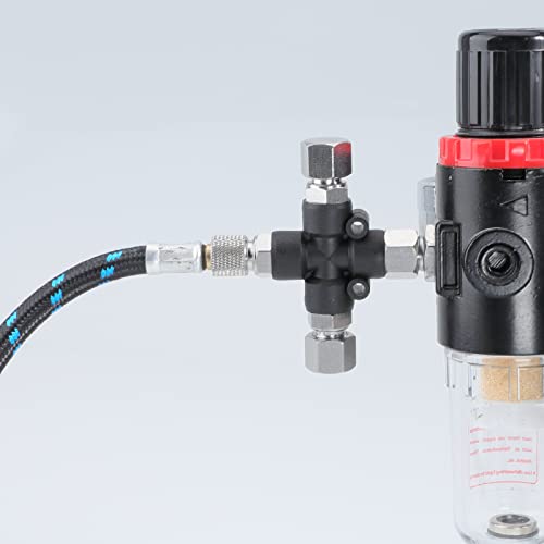 image for Sagud Airbrush Splitter Manifold 3-Way Air Brush Accessories Fitting H