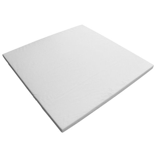 Kidsmax Laufgittermatratze für 100x100 Laufgitter in weiß D3