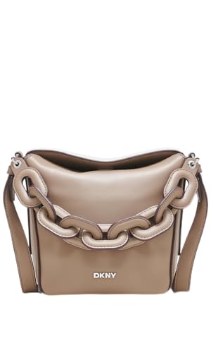 Sac à main DKNY Aspen couleur shitake finitions luxe