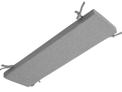 Genérico Cojín de Banco para Interior y Exterior: 2 o 3 plazas Antideslizante para terrazas Jardines sillones Columpios y Muebles de Porche. 180 cm/120 cm/150 cm/60 cm x 40 cm/35 cm/30 cm (3 Unidades