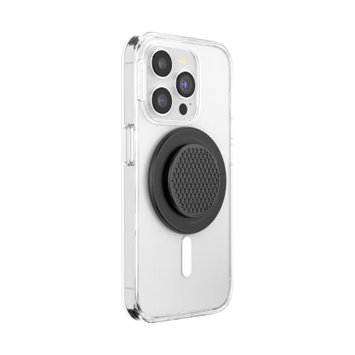 Image of PopSockets Phone Grip for MagSafe, Magnetic Holder, Phone Stand, Black - Speakerbox