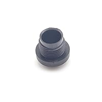 Vista 7 de 10 tapas protectoras de plástico M12, juego surtido de tapas de tornillo negras M12 para enchufes de montaje en panel