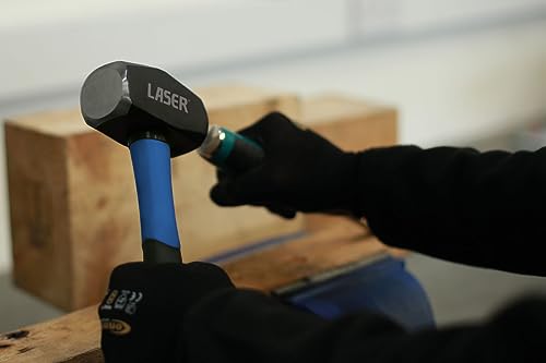 Laser 8610 Club Hammer 3lb, Black (Head), Blue (Handle) - Image 4