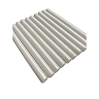 Syntego Pearl White Wax Sticks - 10 Pack Shimmer Glue Gun Sealing Wax