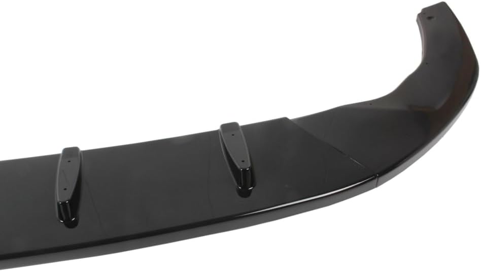 Front Bumper Lip Splitter Spoiler Compatible with 2022-2025 Volkswagen VW Golf GTI MK8, Air Chin Body Kit Accessories (Gloss Black) - Image 7